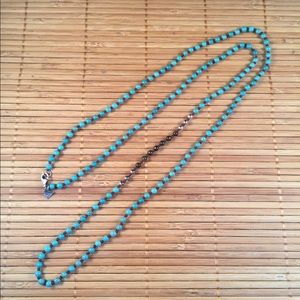 Silpada Howlite & Bronzite Necklace